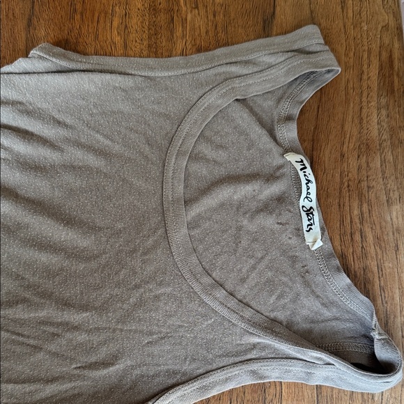 Michael Stars Women's Taupe Tank Top - Picture 1 of 1